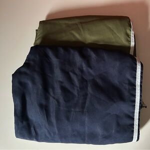 Navy and Olive Green pants